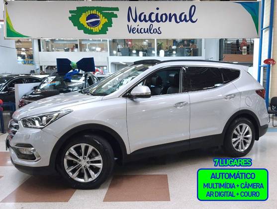 HYUNDAI SANTA FÉ 3.3 MPFI 4X4 7 LUGARES V6 270CV GASOLINA 4P AUTOMÁTICO HYUNDAI SANTA FÉ 3.3 MPFI 4X4 7 LUGARES V6 270CV GASOLINA 4P AUTOMÁTICO
